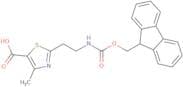 2-[2-({[(9H-Fluoren-9-yl)methoxy]carbonyl}amino)ethyl]-4-methyl-1,3-thiazole-5-carboxylic acid
