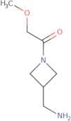 1-[3-(Aminomethyl)azetidin-1-yl]-2-methoxyethan-1-one
