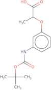 2-(3-{[(tert-Butoxy)carbonyl]amino}phenoxy)propanoic acid