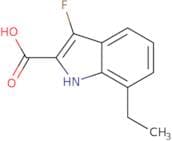 7-Ethyl-3-fluoro-1H-indole-2-carboxylic acid