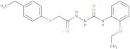 1-(2-(4-ethylphenoxy)acetyl)-4-(2-ethoxyphenyl)semicarbazide