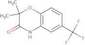 2,2-Dimethyl-6-(trifluoromethyl)-3,4-dihydro-2H-1,4-benzoxazin-3-one