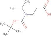 3-{[(tert-butoxy)carbonyl](propan-2-yl)amino}propanoic acid