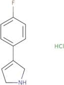 3-(4-Fluorophenyl)-2,5-dihydro-1H-pyrrole hydrochloride