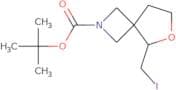 tert-Butyl 5-(iodomethyl)-6-oxa-2-azaspiro[3.4]octane-2-carboxylate