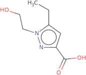 5-Ethyl-1-(2-hydroxyethyl)-1H-pyrazole-3-carboxylic acid