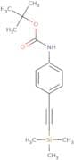 tert-Butyl N-{4-[2-(trimethylsilyl)ethynyl]phenyl}carbamate