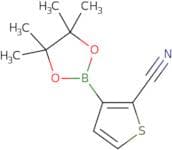 3-(4,4,5,5-Tetramethyl-1,3,2-dioxaborolan-2-yl)thiophene-2-carbonitrile