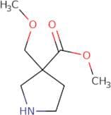 Methyl 3-(methoxymethyl)pyrrolidine-3-carboxylate