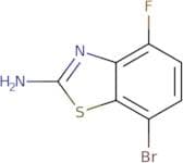 7-Bromo-4-fluoro-1,3-benzothiazol-2-amine