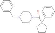 1-benzyl-4-(1-phenylcyclopentanecarbonyl)piperazine