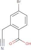 4-Bromo-2-(cyanomethyl)benzoic acid