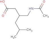 (3S)-3-(Acetamidomethyl)-5-methylhexanoic acid