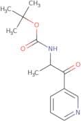 tert-Butyl N-[1-oxo-1-(pyridin-3-yl)propan-2-yl]carbamate