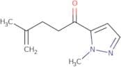 4-Methyl-1-(1-methyl-1H-pyrazol-5-yl)pent-4-en-1-one