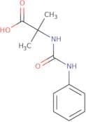 2-Methyl-2-[(phenylcarbamoyl)amino]propanoic acid