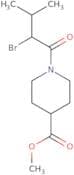Methyl 1-(2-bromo-3-methylbutanoyl)piperidine-4-carboxylate