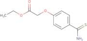 Ethyl 2-(4-carbamothioylphenoxy)acetate