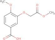 4-Methoxy-3-(2-methoxy-2-oxoethoxy)benzoic acid