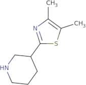 3-(Dimethyl-1,3-thiazol-2-yl)piperidine