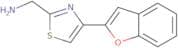 [4-(1-Benzofuran-2-yl)-1,3-thiazol-2-yl]methanamine