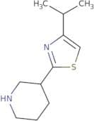 3-[4-(Propan-2-yl)-1,3-thiazol-2-yl]piperidine