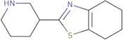 2-(Piperidin-3-yl)-4,5,6,7-tetrahydro-1,3-benzothiazole
