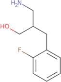 3-Amino-2-[(2-fluorophenyl)methyl]propan-1-ol