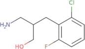 3-Amino-2-[(2-chloro-6-fluorophenyl)methyl]propan-1-ol
