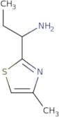 1-(4-Methyl-1,3-thiazol-2-yl)propan-1-amine