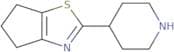 4-{4H,5H,6H-Cyclopenta[D][1,3]thiazol-2-yl}piperidine