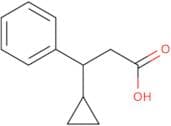 3-Cyclopropyl-3-phenylpropanoic acid
