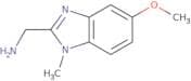 (5-Methoxy-1-methyl-1H-1,3-benzodiazol-2-yl)methanamine