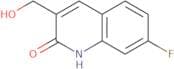 7-Fluoro-3-(hydroxymethyl)-1,2-dihydroquinolin-2-one
