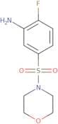 2-Fluoro-5-(morpholine-4-sulfonyl)aniline