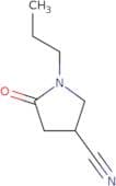 5-Oxo-1-propylpyrrolidine-3-carbonitrile