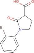 1-(2-Bromophenyl)-2-oxopyrrolidine-3-carboxylic acid