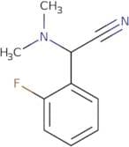 2-(Dimethylamino)-2-(2-fluorophenyl)acetonitrile