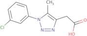 2-[1-(3-Chlorophenyl)-5-methyl-1H-1,2,3-triazol-4-yl]acetic acid