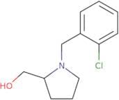 {1-[(2-Chlorophenyl)methyl]pyrrolidin-2-yl}methanol