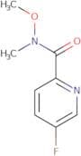 5-Fluoro-N-methoxy-N-methylpyridine-2-carboxamide