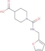 1-[(Furan-2-ylmethyl)carbamoyl]piperidine-4-carboxylic acid
