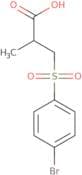 3-(4-Bromobenzenesulfonyl)-2-methylpropanoic acid