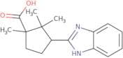 3-(1H-Benzoimidazol-2-yl)-1,2,2-trimethyl-cyclopentanecarboxylic acid