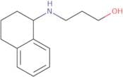 3-[(1,2,3,4-Tetrahydronaphthalen-1-yl)amino]propan-1-ol