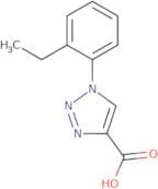 1-(2-Ethylphenyl)-1H-1,2,3-triazole-4-carboxylic acid