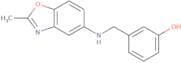 3-{[(2-Methyl-1,3-benzoxazol-5-yl)amino]methyl}phenol