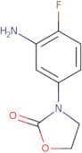 3-(3-Amino-4-fluorophenyl)-1,3-oxazolidin-2-one
