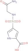 4-[(Carbamoylmethyl)sulfamoyl]-1H-pyrrole-2-carboxylic acid