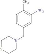 2-Methyl-5-(thiomorpholin-4-ylmethyl)aniline